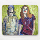 壁の花 マウスパッド (正面)