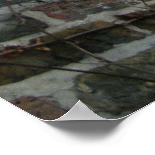 壁の落書き ポスター (角)