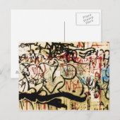 壁の落書き ポストカード (正面/裏面)