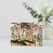 壁の落書き ポストカード (スタンド正面)