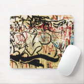 壁の落書き マウスパッド (マウス)
