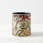 壁の落書き マグカップ (中央)