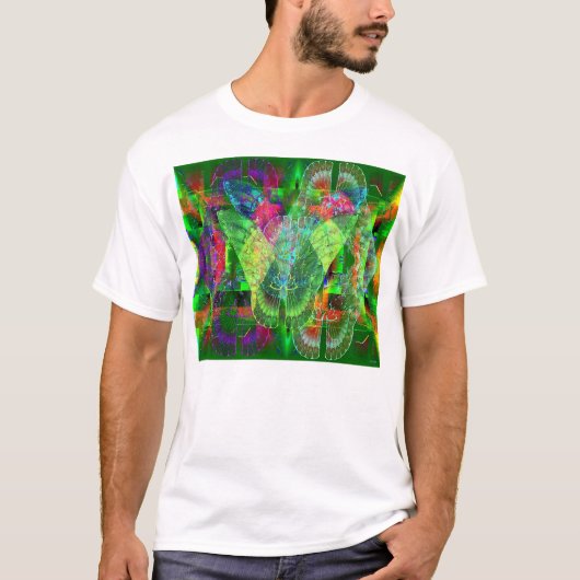 壁の蝶 Tシャツ (正面)