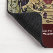 壁の装飾のためのデザイン マウスパッド (コーナー)