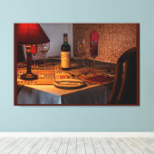 壁の装飾 キャンバスプリント (インサイチュ (ウッドフロア))