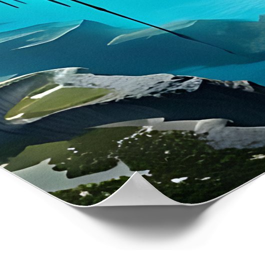 壁の装飾 ポスター (角)