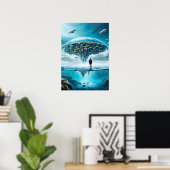 壁の装飾 ポスター (ホームオフィス)