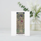 壁の装飾byチャールズ・レニー・マッキントッシュ ポストカード (スタンド正面)