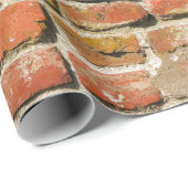 壁の長方形の別のレンガ ラッピングペーパー (ロールコーナー)