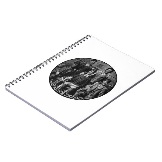 壁の集団の穴 ノートブック (左側)