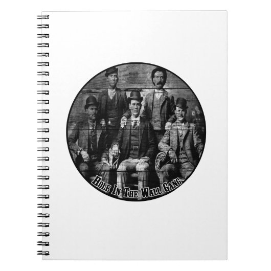 壁の集団の穴 ノートブック (正面)
