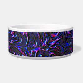 壁の青とピンクのテクスチャのように見える ボウル