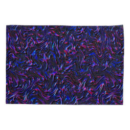 壁の青とピンクのテクスチャのように見える 枕カバー