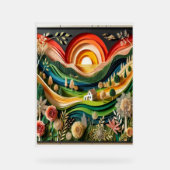 壁の魔法 アクリルサイン (正面)