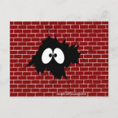 壁はがきの穴 ポストカード (正面)