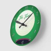 壁ぶら下がった、ティー時間 ラウンド壁時計 (傾斜)