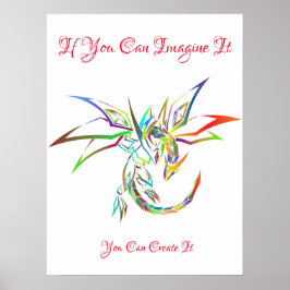 壁もしアート想像のポスター ポスター