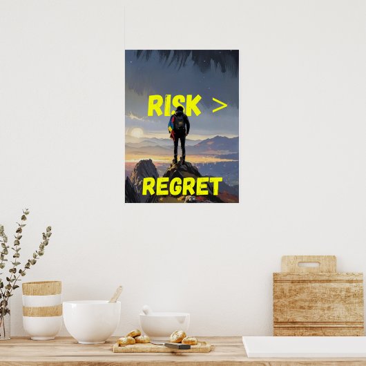 壁やる気を起こさせるアート ポスター (キッチン)