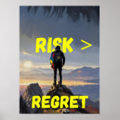 壁やる気を起こさせるアート ポスター (正面)