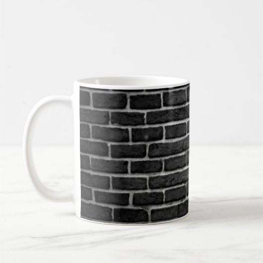 壁れんが壁の建物 コーヒーマグカップ (左)