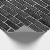 壁れんが壁の建物 ラッピングペーパー (角)