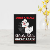 壁を作成するオハイオ素晴らし州の再おもしろい州gif カード (黄色い花)