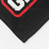 壁を作成するオハイオ素晴らし州の再おもしろい州gif フリースブランケット (角)