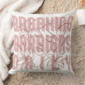 壁を破る毎日の女性エンパワーメント女の子のポー クッション (ブランケット)