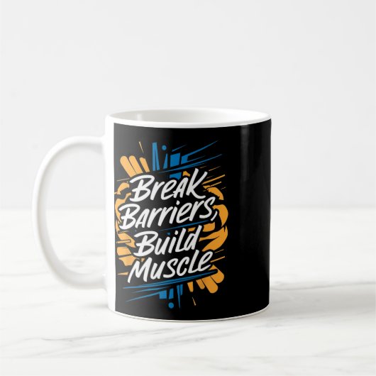 壁を破れ コーヒーマグカップ (左)