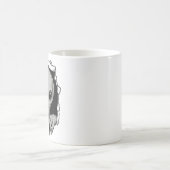 壁を突き破るエイリアン コーヒーマグカップ (中央)