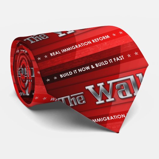 壁を築く ネクタイ (ロール)