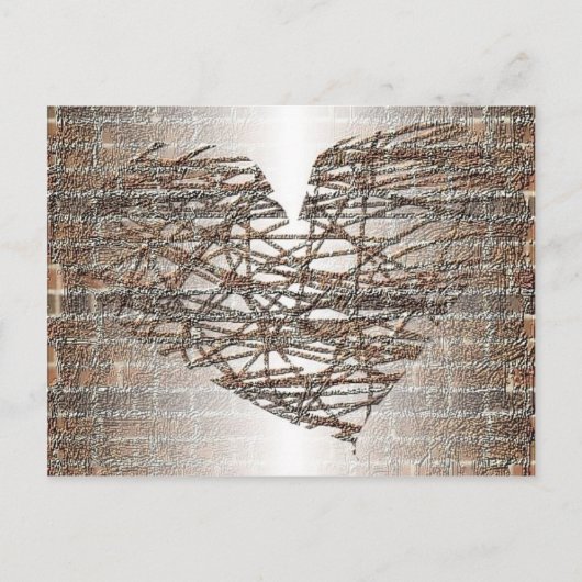 壁を築のまわりにいた ポストカード (正面)