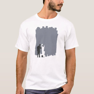 壁を絵を描くこと Tシャツ