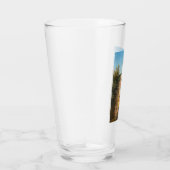 壁を見下ろす美しい女性(ヴィンテージ) タンブラーグラス (右)