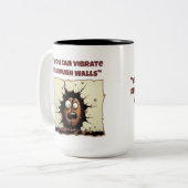 壁を通して振動できるおもしろマグカップ ツートーンマグカップ (正面左)