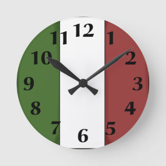 壁イタリアン時計 ラウンド壁時計
