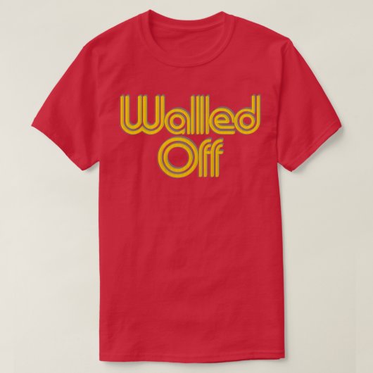 壁オフ Tシャツ (デザイン正面)