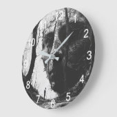 壁カスタム時計(自分の写真や文字を追加) ラージ壁時計 (傾斜)