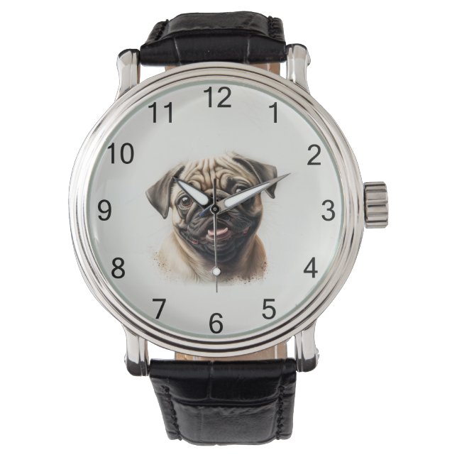 壁カスタム時計(自分の写真や文字を追加) 腕時計 (正面)