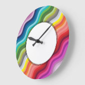 壁カラフルモダン時計 ラージ壁時計 (傾斜)