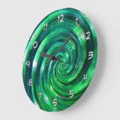 壁カラフル時計 ラージ壁時計 (傾斜)