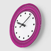 壁カラフル時計 ラージ壁時計 (傾斜)