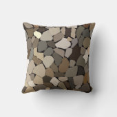 壁カラフル石パターン クッション (裏面)