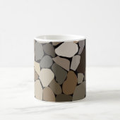 壁カラフル石パターン コーヒーマグカップ (中央)