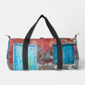 壁カラフル、ドア及びシャッター ダッフルバッグ (正面)