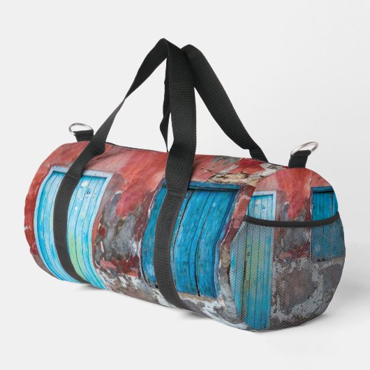 壁カラフル、ドア及びシャッター ダッフルバッグ (右コーナー)