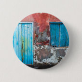 壁カラフル、ドア及びシャッター 缶バッジ (正面)