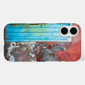 壁カラフル、ドア及びシャッター Case-Mate iPhoneケース (裏面 (横))