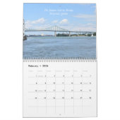 壁カレンダーに忘れはできない橋 カレンダー (2月 2026)