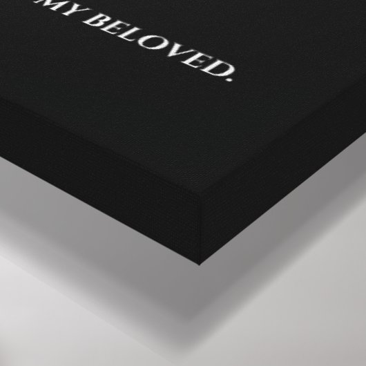 壁キャンバ絵を描ス キャンバスプリント (コーナー (底面))